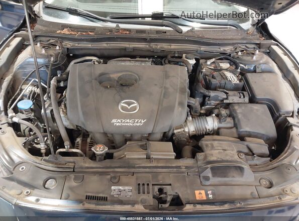 3MZBN1L74HM142852 2017 MAZDA 3 Blue Հետևի տեսք