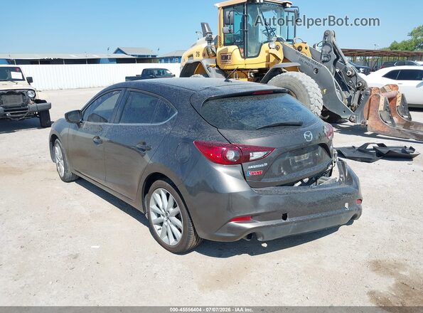 3MZBN1L78HM135175 2017 MAZDA 3 Brown Trasero izquierdo