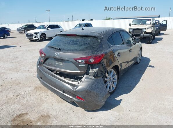 3MZBN1L78HM135175 2017 MAZDA 3 Brown Trasero derecho
