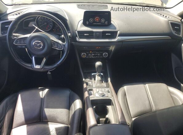 3MZBN1L79HM119728 2017 MAZDA 3 Blue Dashboard view
