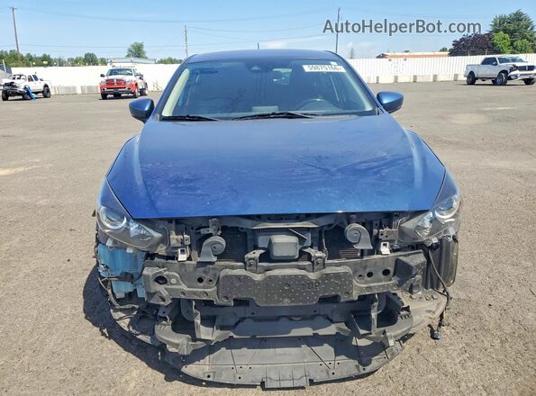3MZBN1L79HM119728 2017 MAZDA 3 Blue Front view