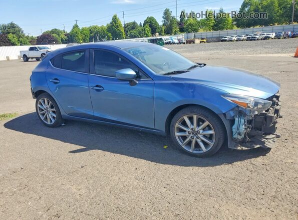 3MZBN1L79HM119728 2017 MAZDA 3 Blue Front right