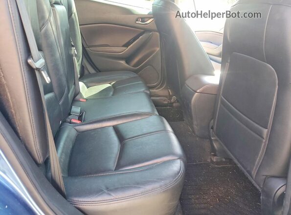3MZBN1L79HM119728 2017 MAZDA 3 Blue Rear seats view