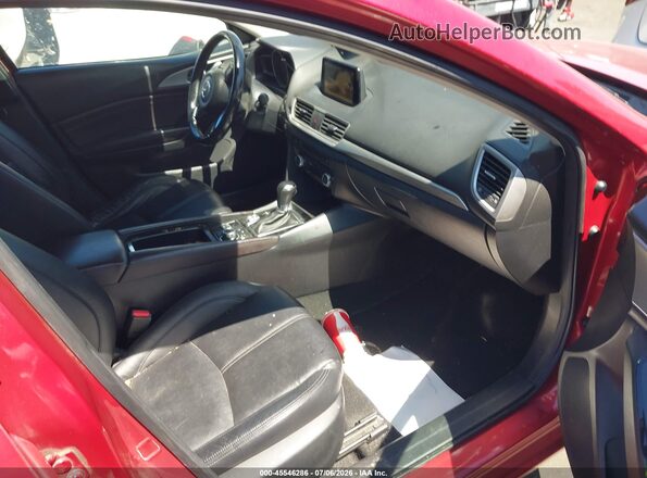 3MZBN1L7XHM114876 2017 MAZDA 3 Red Front interior view