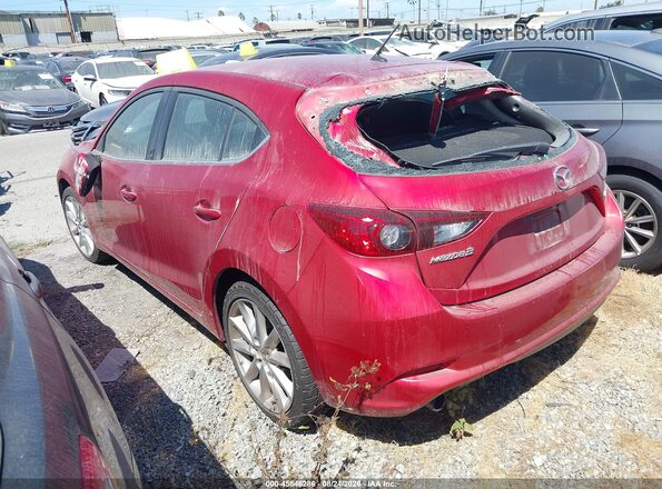 3MZBN1L7XHM114876 2017 MAZDA 3 Red Rear left