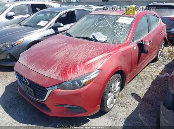 3MZBN1L7XHM114876 2017 MAZDA 3 Red Front left
