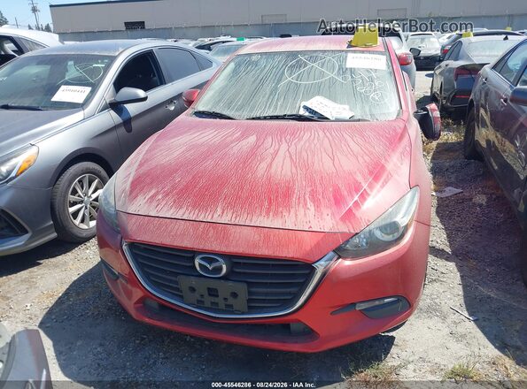 3MZBN1L7XHM114876 2017 MAZDA 3 Red Rear interior view