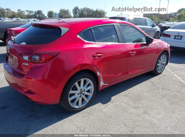 3MZBN1L7XHM146968 2017 MAZDA 3 Red Trasero derecho