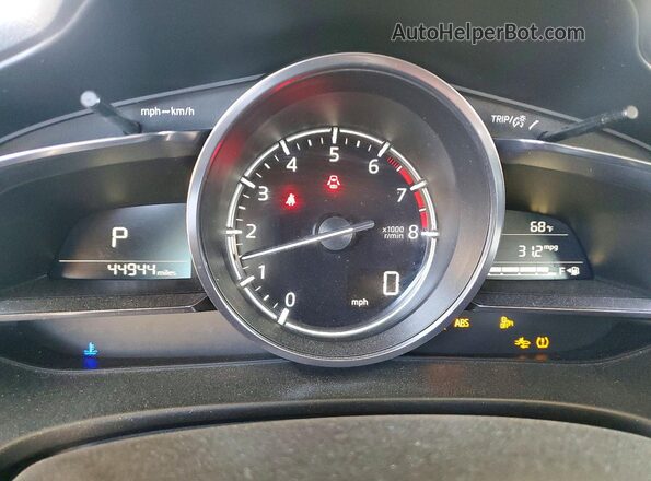 3MZBN1M30JM166535 2018 MAZDA 3 Серебряный Вид щитка приборов