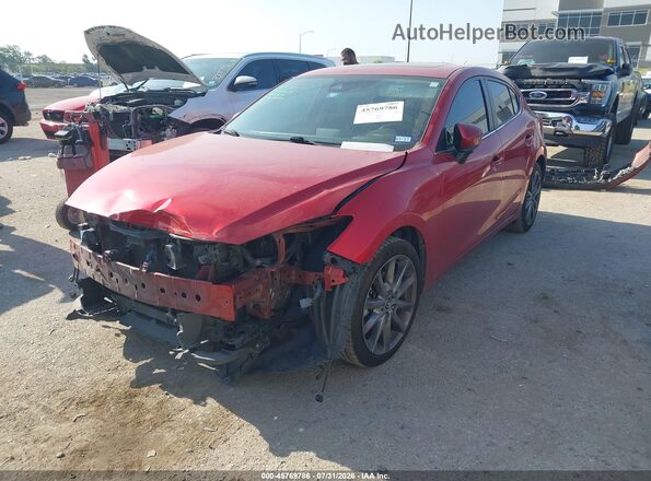 3MZBN1M30JM262567 2018 MAZDA 3 Red Передня ліва чверть