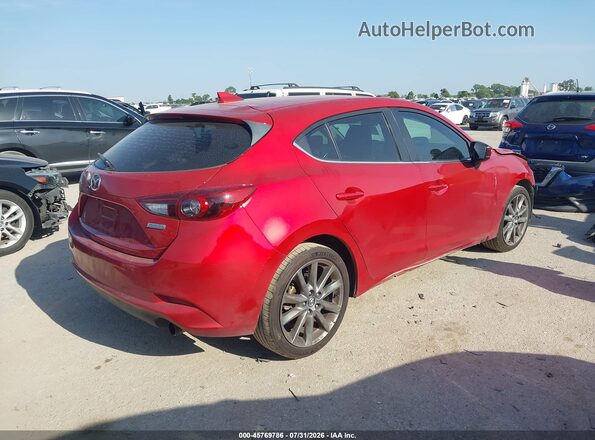 3MZBN1M30JM262567 2018 MAZDA 3 Red Задня права чверть