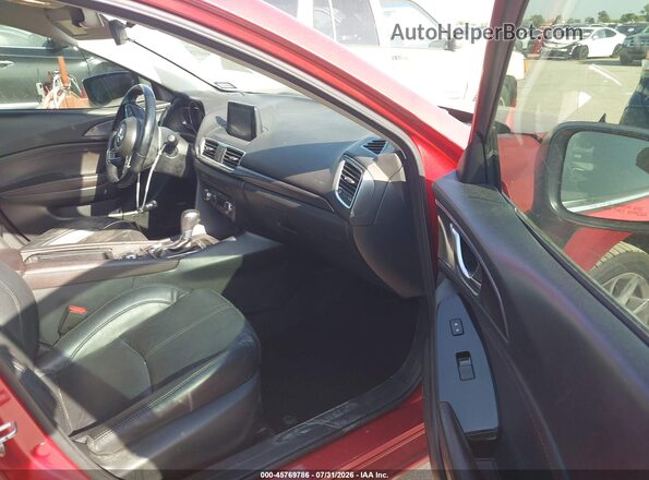 3MZBN1M30JM262567 2018 MAZDA 3 Red Вид салону спереду