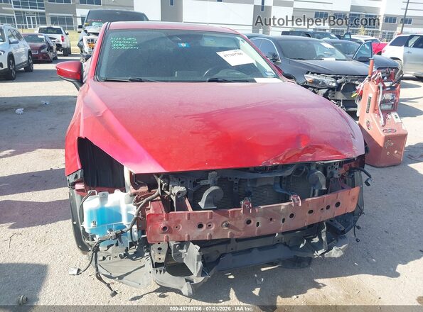 3MZBN1M30JM262567 2018 MAZDA 3 Red Вид щитка приладів
