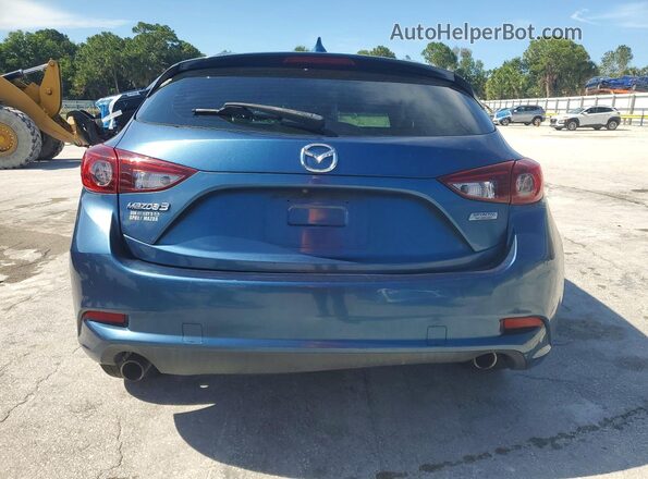 3MZBN1M31HM137748 2017 MAZDA 3 Blue უკანა ხედი
