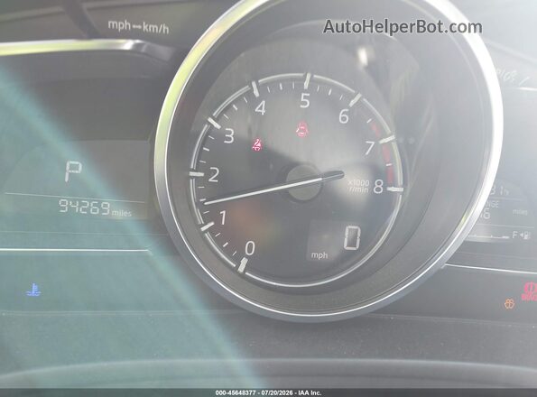 3MZBN1M31JM250735 2018 MAZDA 3 Red Vista de los asientos traseros