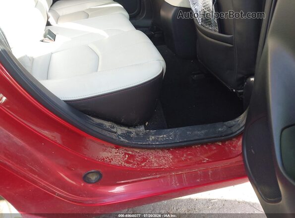 3MZBN1M31JM250735 2018 MAZDA 3 Red Vista de la etiqueta del VIN