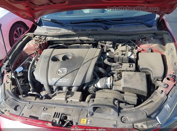 3MZBN1M31JM250735 2018 MAZDA 3 Red Vista trasera