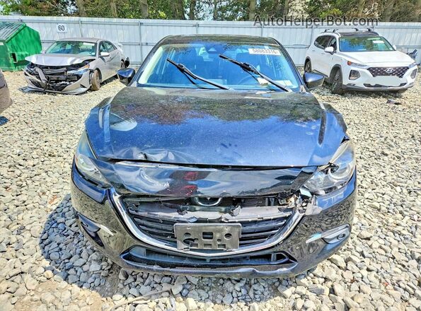 3MZBN1M32HM141551 2017 MAZDA 3 Black წინა ხედი