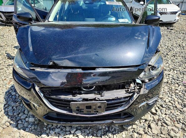 3MZBN1M32HM141551 2017 MAZDA 3 Black უკანა სალონის ხედი