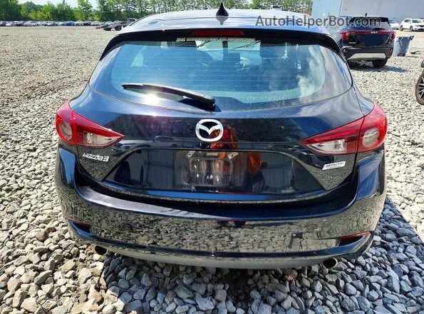 3MZBN1M32HM141551 2017 MAZDA 3 Black უკანა ხედი