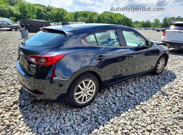 3MZBN1M32HM141551 2017 MAZDA 3 Black უკანა მარჯვენა