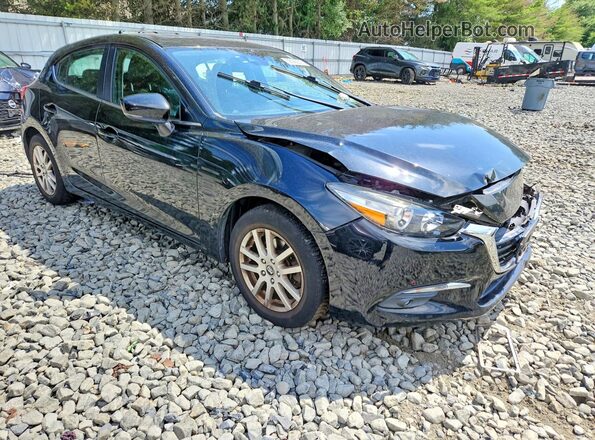 3MZBN1M32HM141551 2017 MAZDA 3 Black წინა მარჯვენა