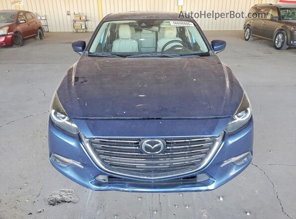 3MZBN1M32JM202225 2018 MAZDA 3 Blue Vista frontal