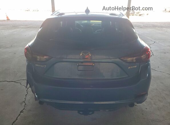 3MZBN1M32JM202225 2018 MAZDA 3 Blue Vista trasera