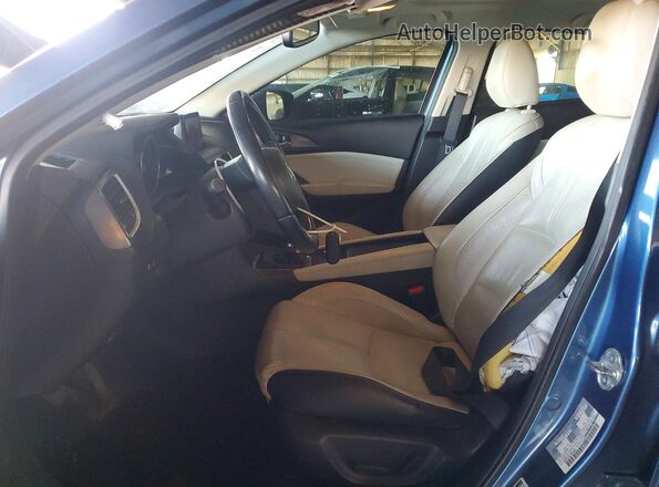 3MZBN1M32JM202225 2018 MAZDA 3 Blue Vista interior delantera