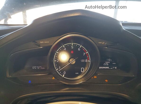 3MZBN1M32JM202225 2018 MAZDA 3 Blue Vista del cuadro de instrumentos