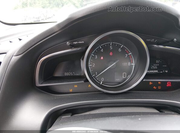 3MZBN1M32JM223091 2018 MAZDA 3 Red Вид задніх сидінь