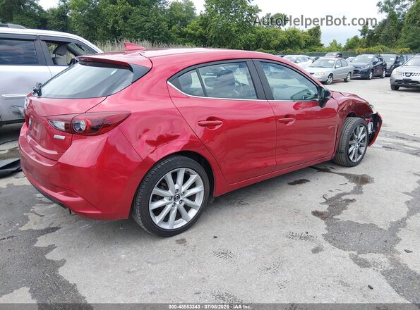 3MZBN1M32JM223091 2018 MAZDA 3 Red Задня права чверть