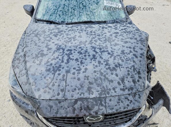 3MZBN1M33JM163371 2018 MAZDA 3 Gray უკანა სალონის ხედი