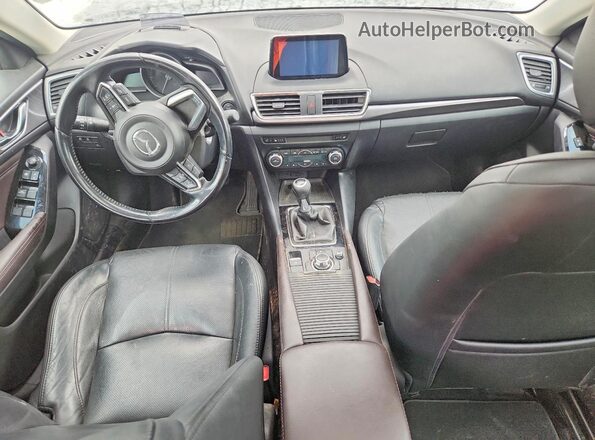 3MZBN1M33JM163371 2018 MAZDA 3 Gray წინა პანელის ხედი