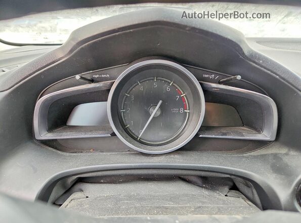 3MZBN1M33JM163371 2018 MAZDA 3 Gray ხელსაწყოთა პანელის ხედი