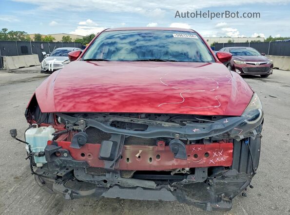 3MZBN1M34JM166960 2018 MAZDA 3 Red Vista frontal