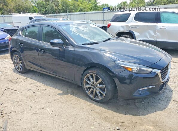 3MZBN1M34JM173455 2018 MAZDA 3 Черный Передняя правая четверть
