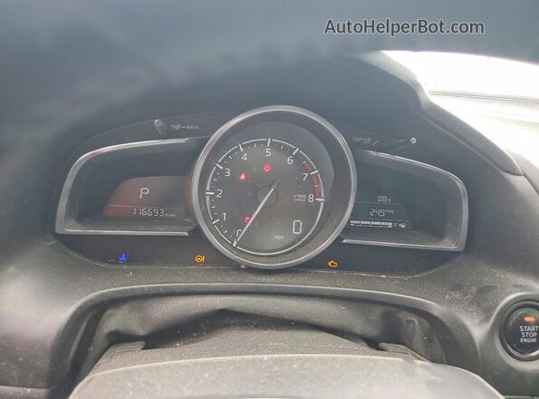 3MZBN1M34JM173455 2018 MAZDA 3 Черный Вид щитка приборов