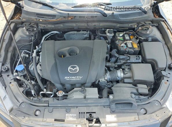 3MZBN1M34JM173455 2018 MAZDA 3 Черный Вид задней части салона