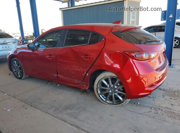 3MZBN1M34JM264466 2018 MAZDA 3 Red Rear left