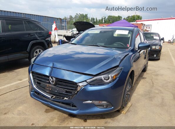 3MZBN1M37JM160201 2018 MAZDA 3 Blue Դիմացի տեսք