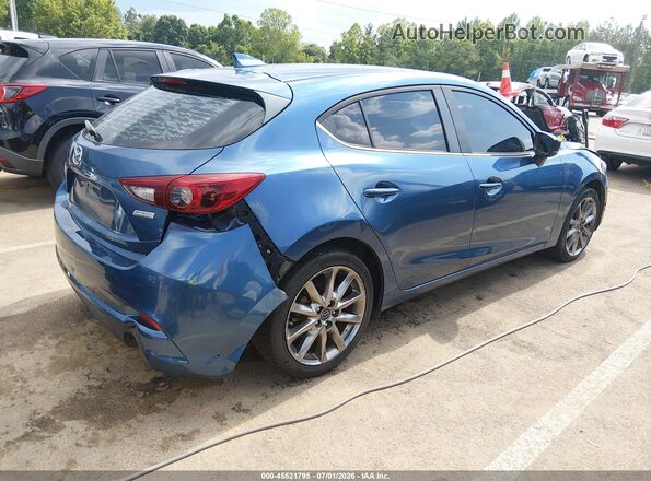 3MZBN1M37JM160201 2018 MAZDA 3 Blue Հետևի աջ