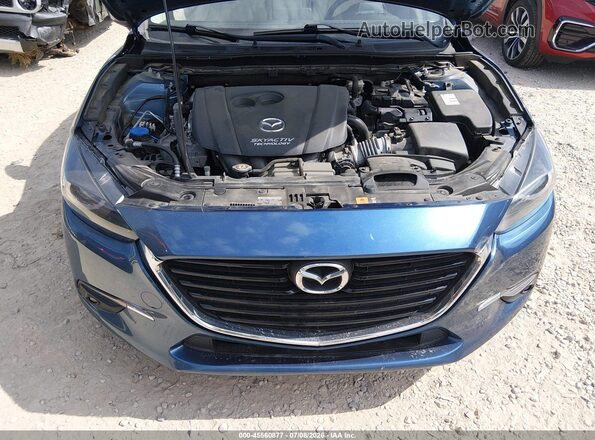 3MZBN1M37JM161123 2018 MAZDA 3 Blue Vista trasera