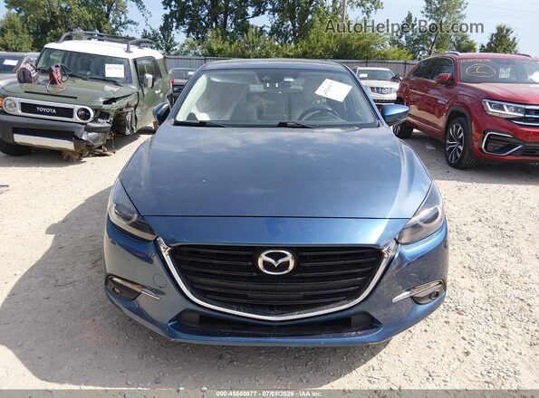 3MZBN1M37JM161123 2018 MAZDA 3 Blue Vista del cuadro de instrumentos