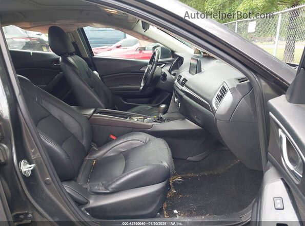 3MZBN1M37JM215682 2018 MAZDA 3 Серый Вид салона спереди