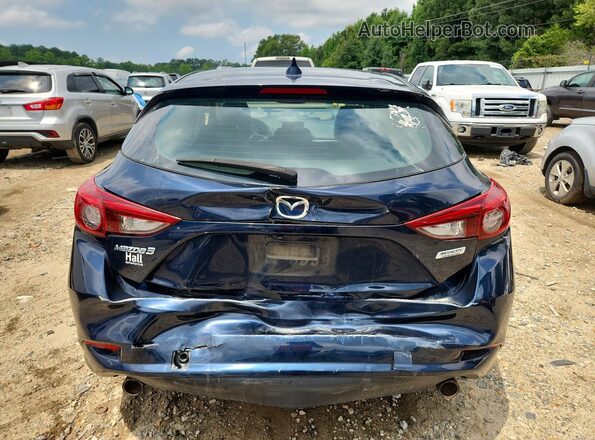 3MZBN1M38HM136662 2017 MAZDA 3 Синий Вид сзади