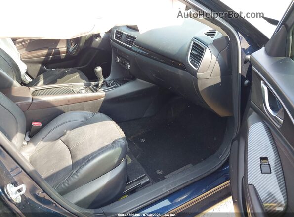 3MZBN1M3XJM162640 2018 MAZDA 3 Blue Vista interior delantera