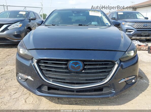 3MZBN1M3XJM162640 2018 MAZDA 3 Blue Vista del cuadro de instrumentos