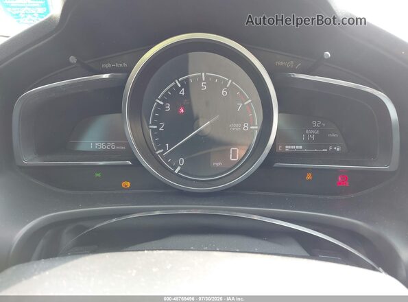 3MZBN1M3XJM162640 2018 MAZDA 3 Blue Vista de los asientos traseros
