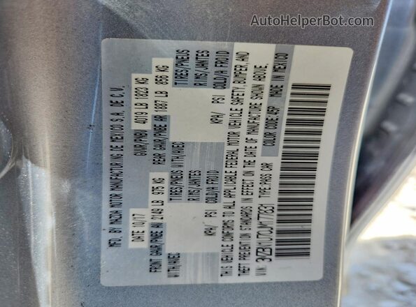 3MZBN1U70JM177831 2018 MAZDA 3 Серебряный Вид подкапотного пространства